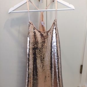 Sequin mini dress